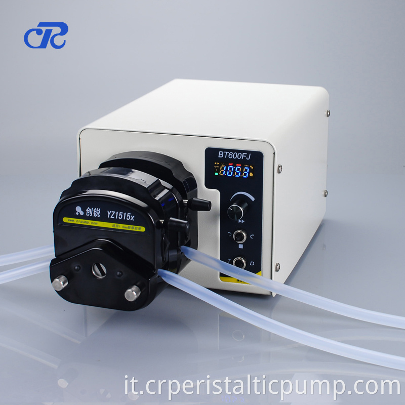 Adjustable peristaltic pump 